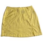 Forever 21 Yellow Satin Mini Skirt Y2K Going Out XS Photo 1