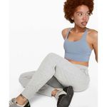 Lululemon Womens Rest for Resilience Jogger in Heathered Core Light Grey size 10 Photo 0