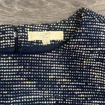 Loft  Dress Multicolor Textured Short Sleeve Knee Length Tweed Women’s Office Photo 4