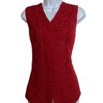 Executive Collection Formal Vest Red Size 8 Photo 0