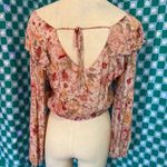 American Eagle  Outfitters Floral Crop Top Photo 2
