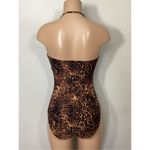 Tommy Bahama  belted animal print one piece. Small. Retails $147 Photo 3