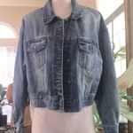 Kensie  Oversize Jean Denim Jacket Photo 1