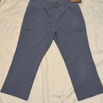 Eddie Bauer Women's Blue Pants Size 12 Utility Capri Photo 0