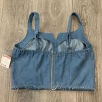 Kirious New Crop Denim Tank Top Size Medium Photo 2