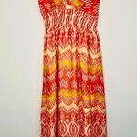 she's cool  Multicolored Patterned Adjustable Strap Maxi Dress Photo 1