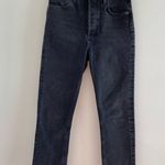 AGOLDE  Black Riley Straight Leg Jeans Size 25 Photo 2
