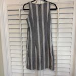 Ann Taylor Black And White Stripe Tank Dress Size 4 Tall Photo 1