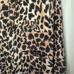 Michael Kors Michael  Leopard Print Silk Top. Medium Photo 3