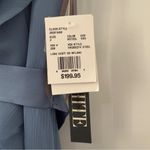 Vera Wang White by  Ruffled One-Shoulder Dress Bridesmaid Wedding Size 2 XS Blue Photo 2