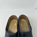 Sven NAVY BLUE Leaf Punch Swedish Clogs Size 37 or US 6.5 Photo 7