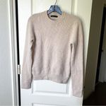 Jenni Kayne  Cashmere Thermal Crewneck Oatmeal Small GUC Photo 1