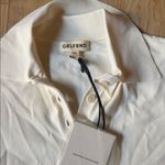 GRLFRND  Cream Polo Shirt Photo 1