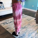 PacSun tie dye pink sweat pants Photo 3