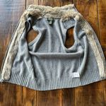 Eddie Bauer  Vest Wool Alpaca Faux Fur Preppy Casual Outdoor Collegiate Camping Photo 6