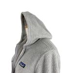 Patagonia  Shearling Hoodie Full Zip Grey Sz S Photo 3