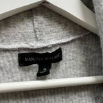 Banana Republic  Merino Wool Alpaca Blend Open Front Knit Gray Cardigan -Small Photo 3