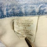 Vintage Chic Pleat Front Jean Short Sz 34" waist Blue Size L Photo 3