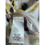 Simply Vera, Vera Wang Simply Vera Vera Wang Watercolor Floral Print Long Sleeve Crewneck Top Size XS Photo 3