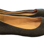 Easy Spirit  e360‎ Black Glitter Sparkle Round Toe Ballet Flats 8.5 Photo 0