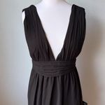 Lulus Heavenly Hues Black Maxi Dress Size Medium Photo 4
