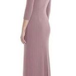 After Six  Bridesmaid maxi Dress Dusty Rose XSmall. Photo 1