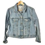 Topshop Blue Wash Boxy Trucker Jean Jacket 10 Photo 0