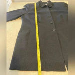 Valerie Stevens Plus Size Black Pinstripe Blazer Jacket Coat‎ size 16W Photo 3