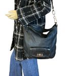 Coach  “KRISTIN” BLACK LEATHER 14783 SHOULDER BAG Photo 0