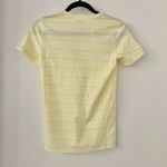 Everlane  The Organic Cotton Striped Tee Baby Yellow Size S NWT Photo 6