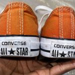 Converse All Star Low Tops Lace Up Dark Orange Fashion Sneakers Women’s 6 Photo 5