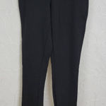 J.Crew Womens Pants Size 0R Black Slim Fit Exposed Zip Trouser Photo 0
