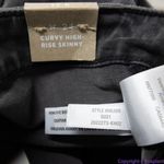 Madewell NEW Curvy High-Rise Skinny Jeans in Black Sea, 24 Photo 11