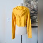 Free People Movement Kadi Shrunken Hoodie in Mango Size Large NWOT $68 Photo 6