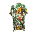 House of Harlow  1960 Women's Linen Blend Tropical Print Dress Size Small Revolve Photo 1