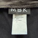 VTG MSK Women's Black Satin Dress Pants Size 8 Flare Leg Style 36831 Made USA Photo 6