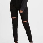 Gap Black Mid Rise Skinny Jeans NWT Photo 0