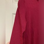 Neiman Marcus  Exclusive Vintage Wine Silk Blend Turtleneck Sweater Photo 4