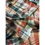 North Crest Women Plaid Flannel Size Small Long Sleeve Button Up Shirt Cabincore Photo 7