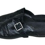 Vionic  Calgary Leather snake print  Black Orthaheel Comfort Mule Clogs  Sz. 7 Photo 0