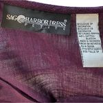 Sag Harbor Vintage 90s Cottagecore Boho Hippie Fall Seasonal Patchwork Dress Set Photo 12