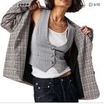 We The Free  Cali blazer plaid nwot fall casual $168 M boho preppy classic Photo 0