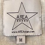 AREA STARS Aurora Smocked Mini Dress with puff sleeves and ruffles Medium EUC Black Photo 11