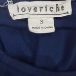 Love Riche Blue high low large keyhole back flowy dress size small Photo 4