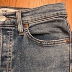 RE/DONE High Rise Button Fly Ankle Crop Stretch Jeans in Light 27 Size 27 Photo 8