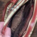 Polo Santa Roberta Beige/Tan Plaid Trademark Design Tote Purse. NWT Tan Photo 7