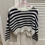 moon&madison Striped Knitted Sweater  Photo 0