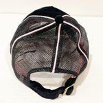 Juicy Couture  Black Velvet Silver Rhinestone Tricker Adjustable Hat Y2K Photo 2