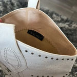 Anne Creek Cowgirl boots White Size 9.5 Photo 4