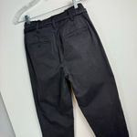 American Eagle Womens Tapered Pants Trousers Sz 4 LONG Belted Tie Waist Photo 11